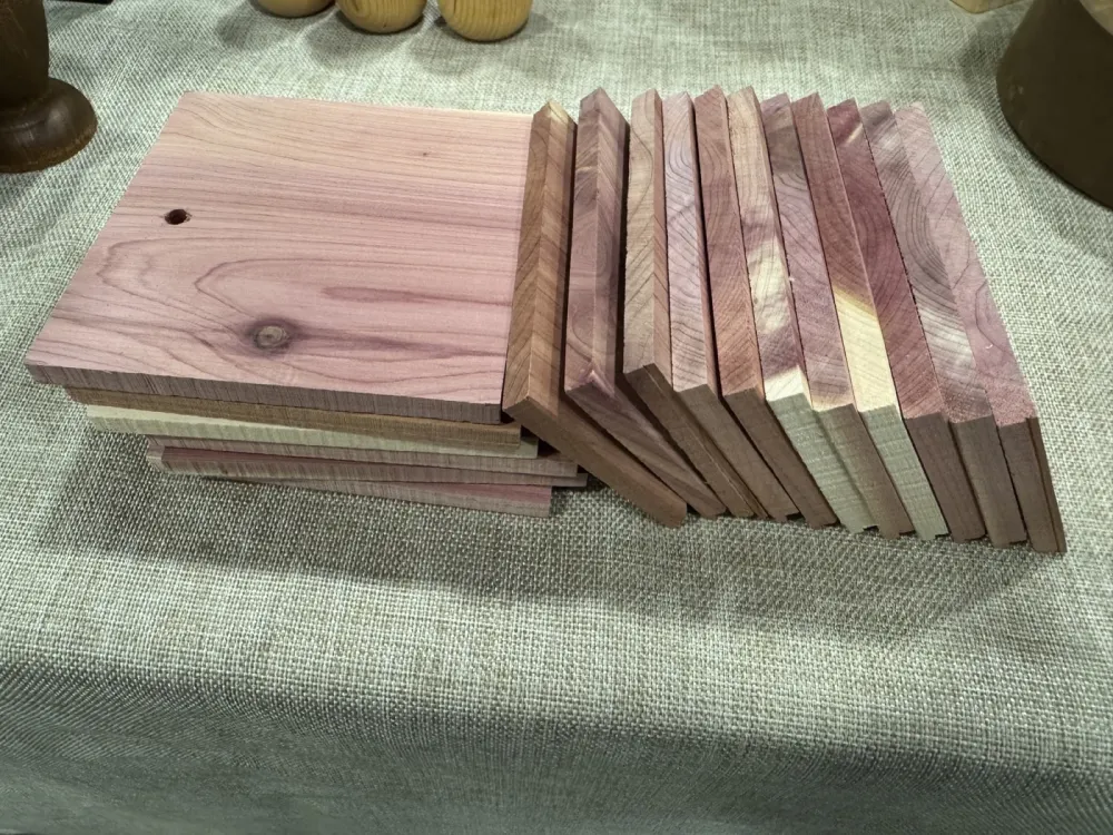 Aromatic Cedar Planks for Closets handmade wood product